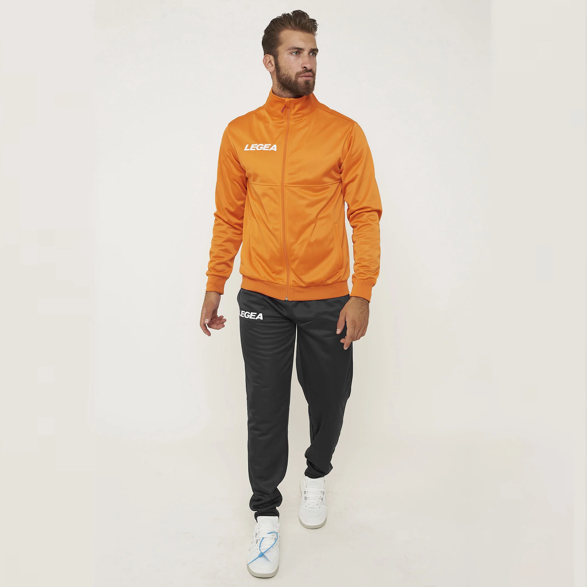 Giacca sportiva con zip Cuba - taglia piccola arancio - Image 8