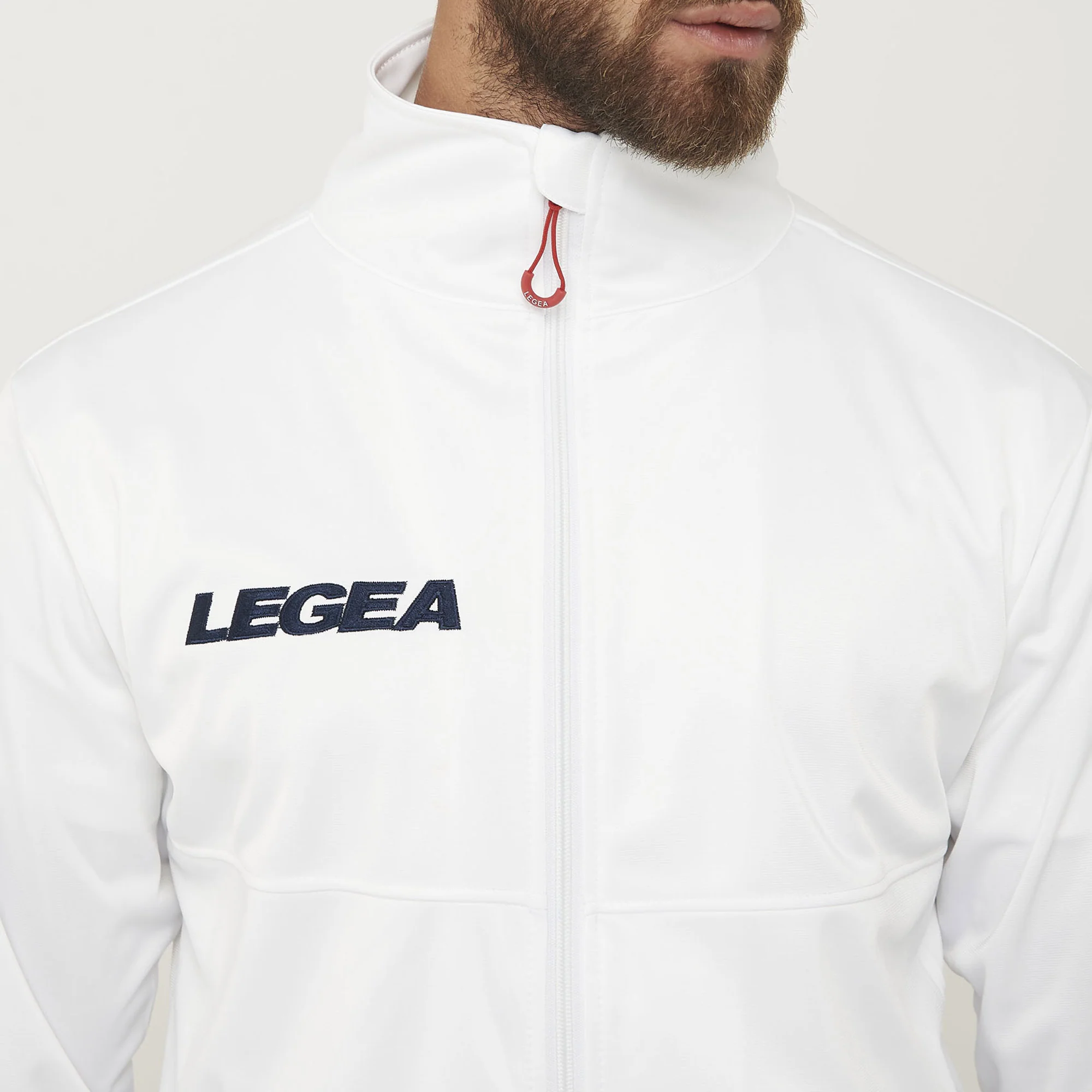 Giacca sportiva con zip Cuba -  taglia piccola bianco - Image 6