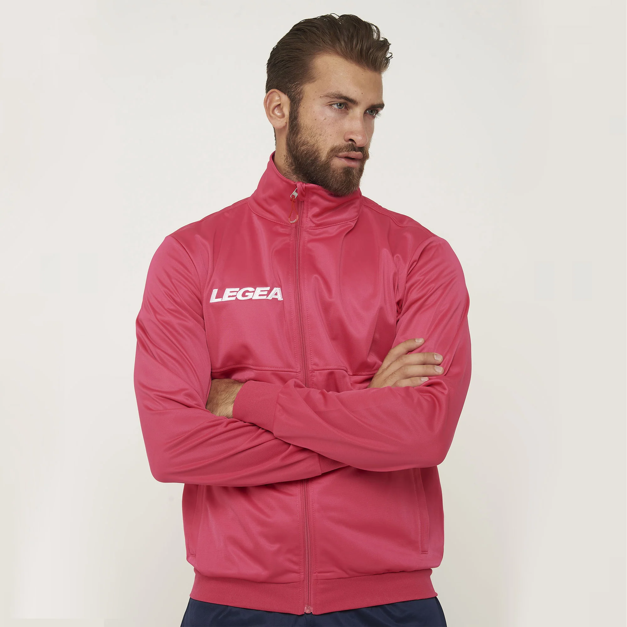 Giacca sportiva con zip Cuba - fuxia