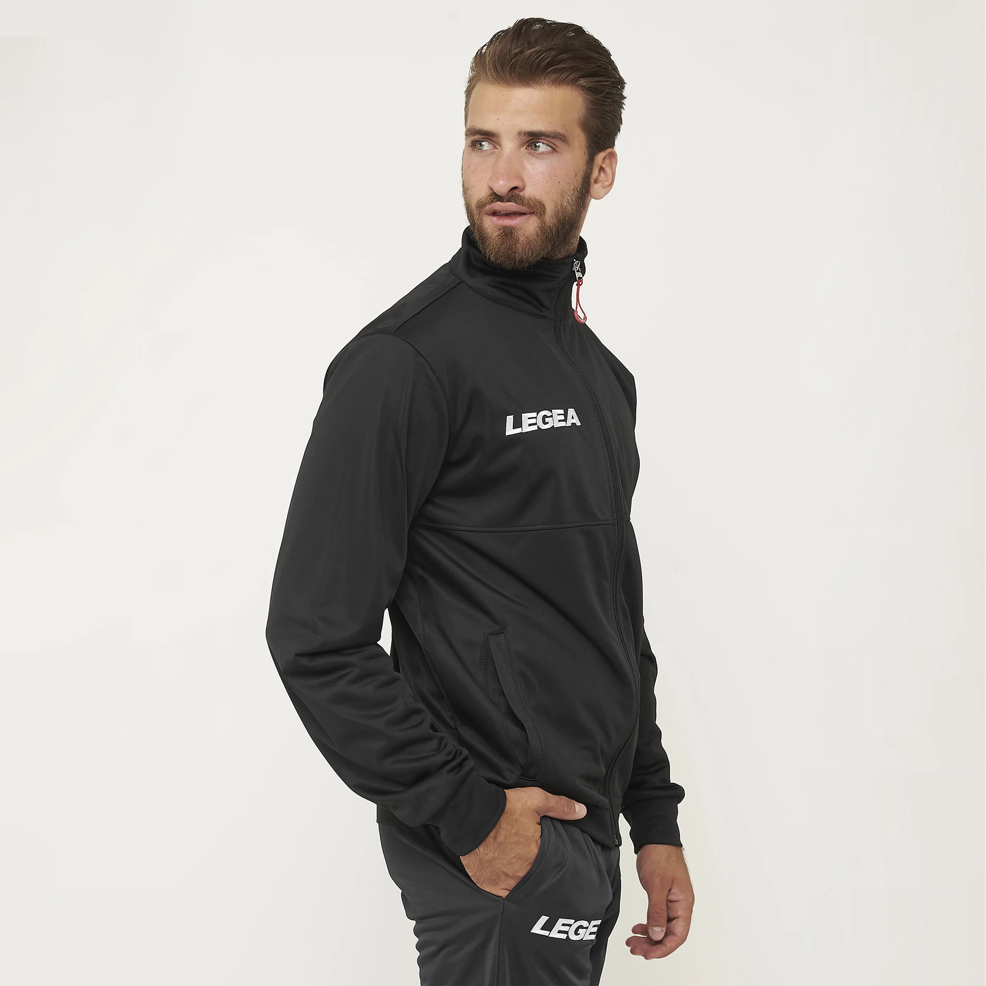Giacca sportiva con zip Cuba - taglia piccola nero - Image 3