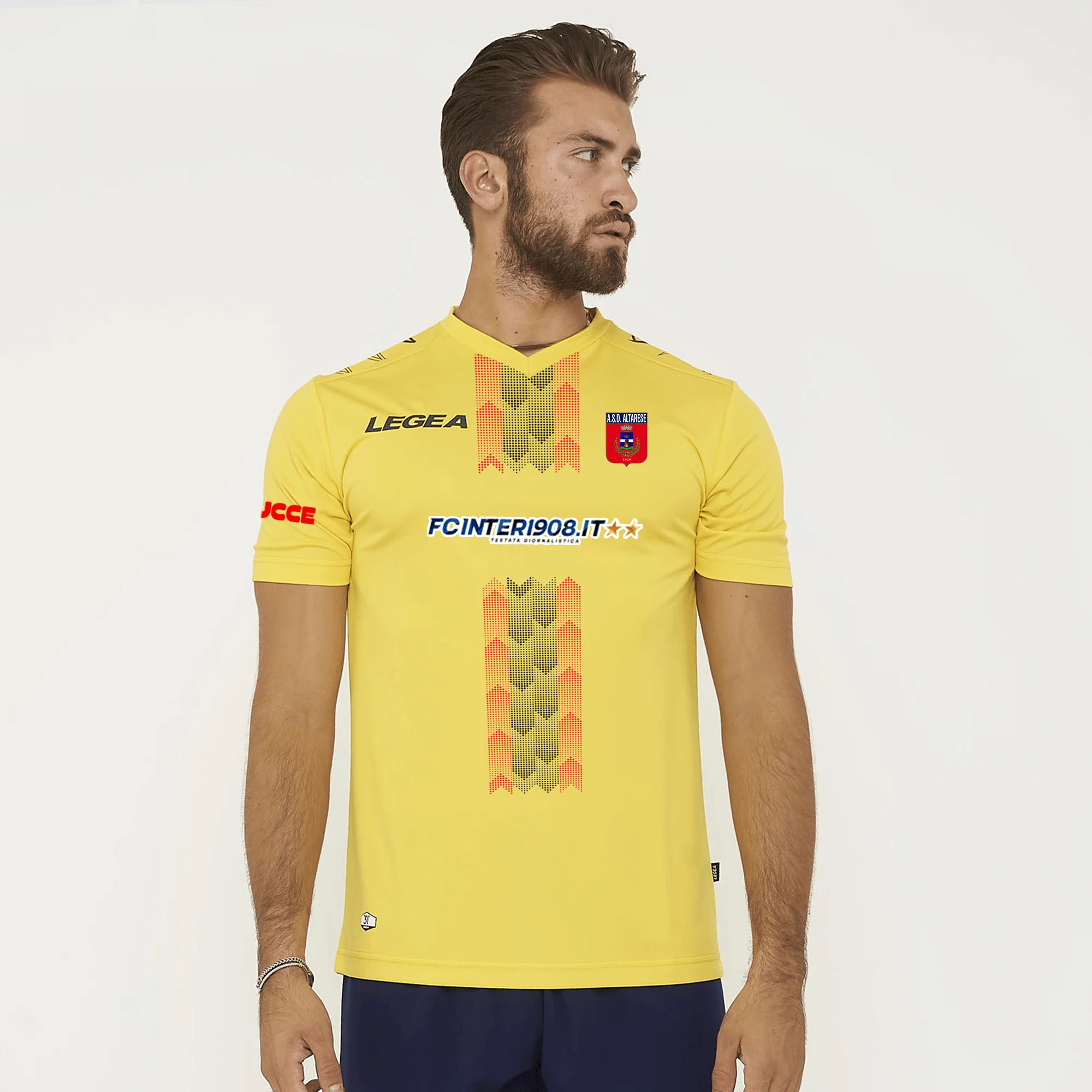 Maglia da gara gialla - Altarese 1929