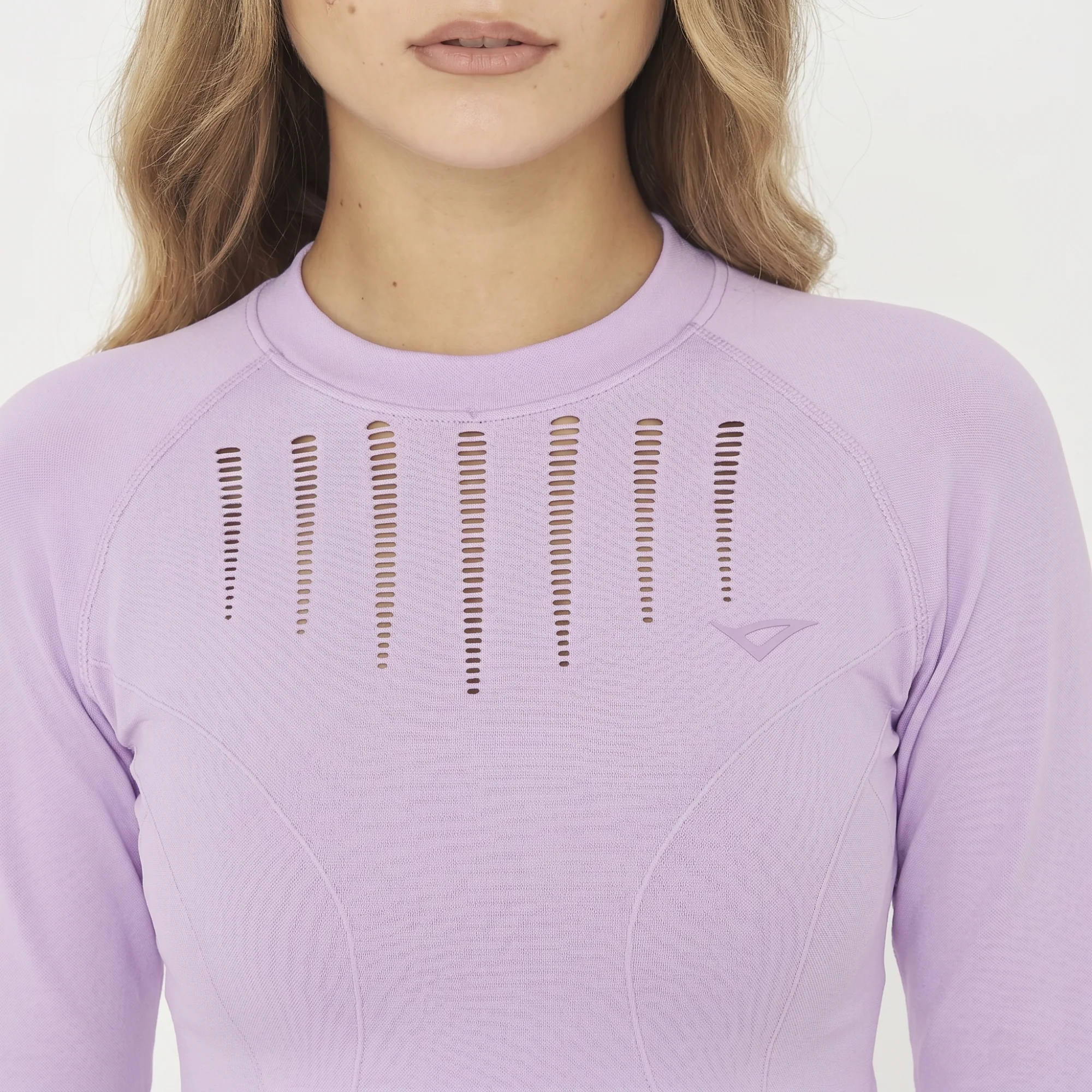 Maglia crop con passapollice da allenamento Rue - Image 3