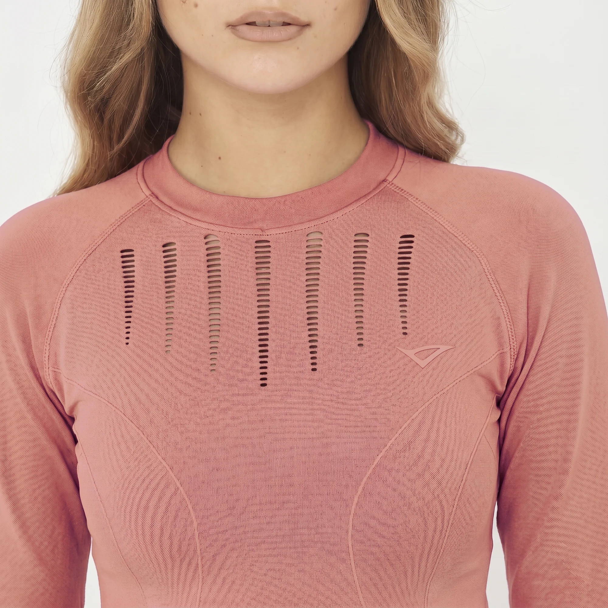 Maglia crop con passapollice da allenamento Rue - Image 3