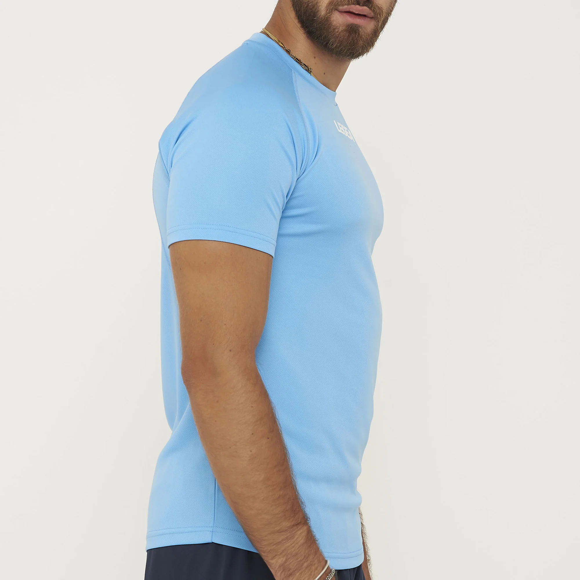 Maglia girocollo in poliestere Lipsia fluo - Image 5