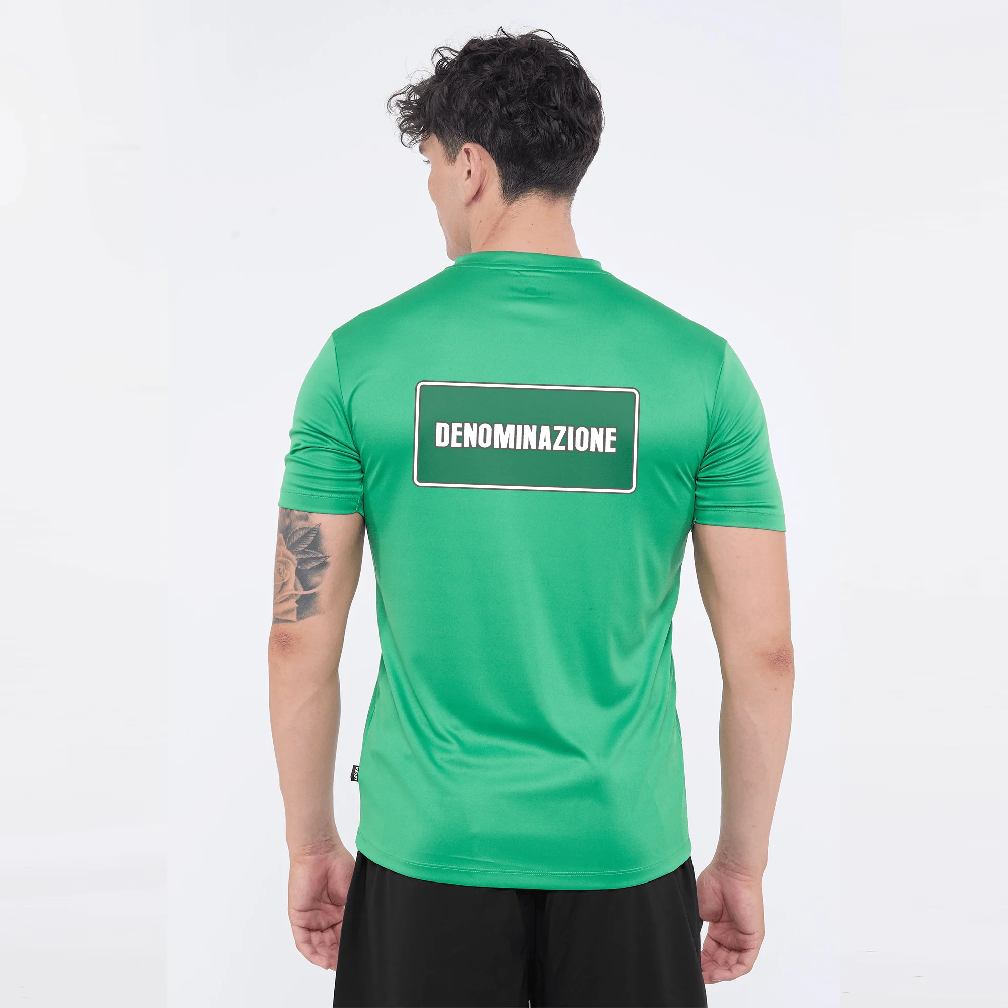 Maglia in poliestere verde - Fitav - Image 2