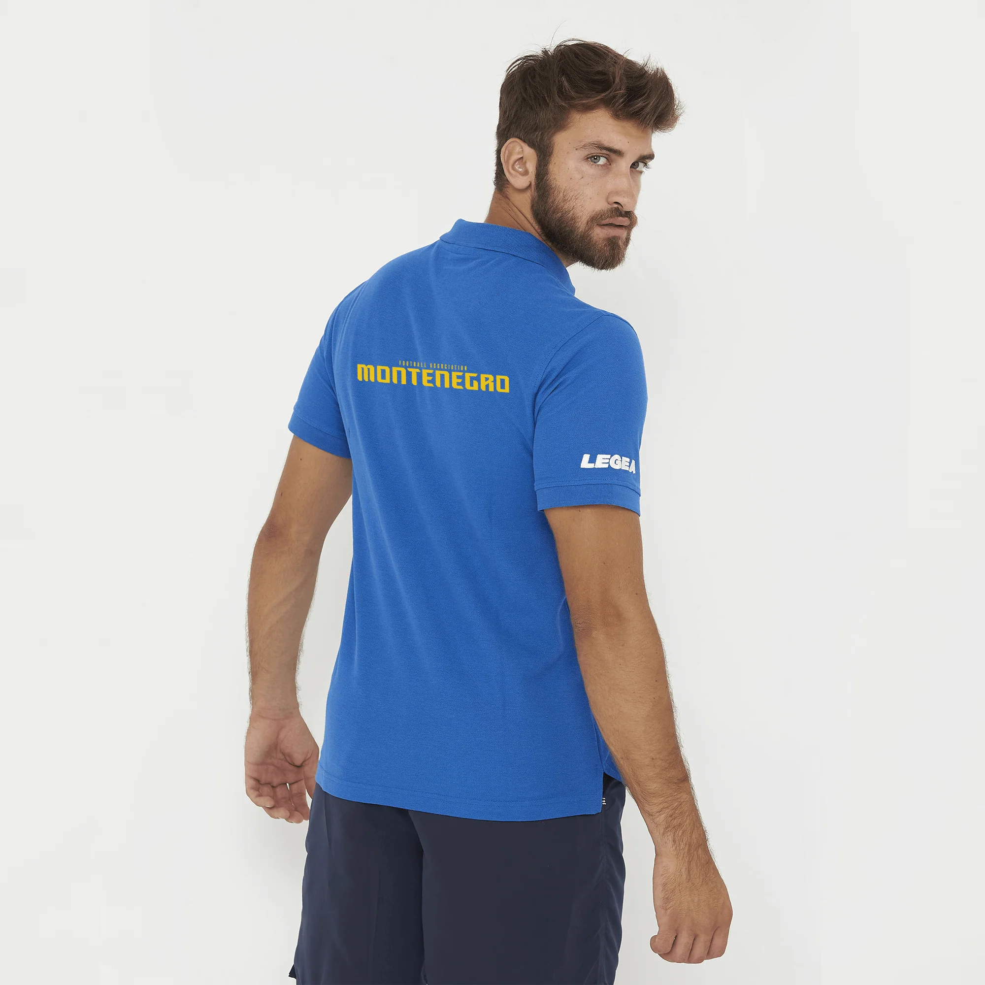 Maglia Polo in cotone azzurra - Montenegro - Image 2
