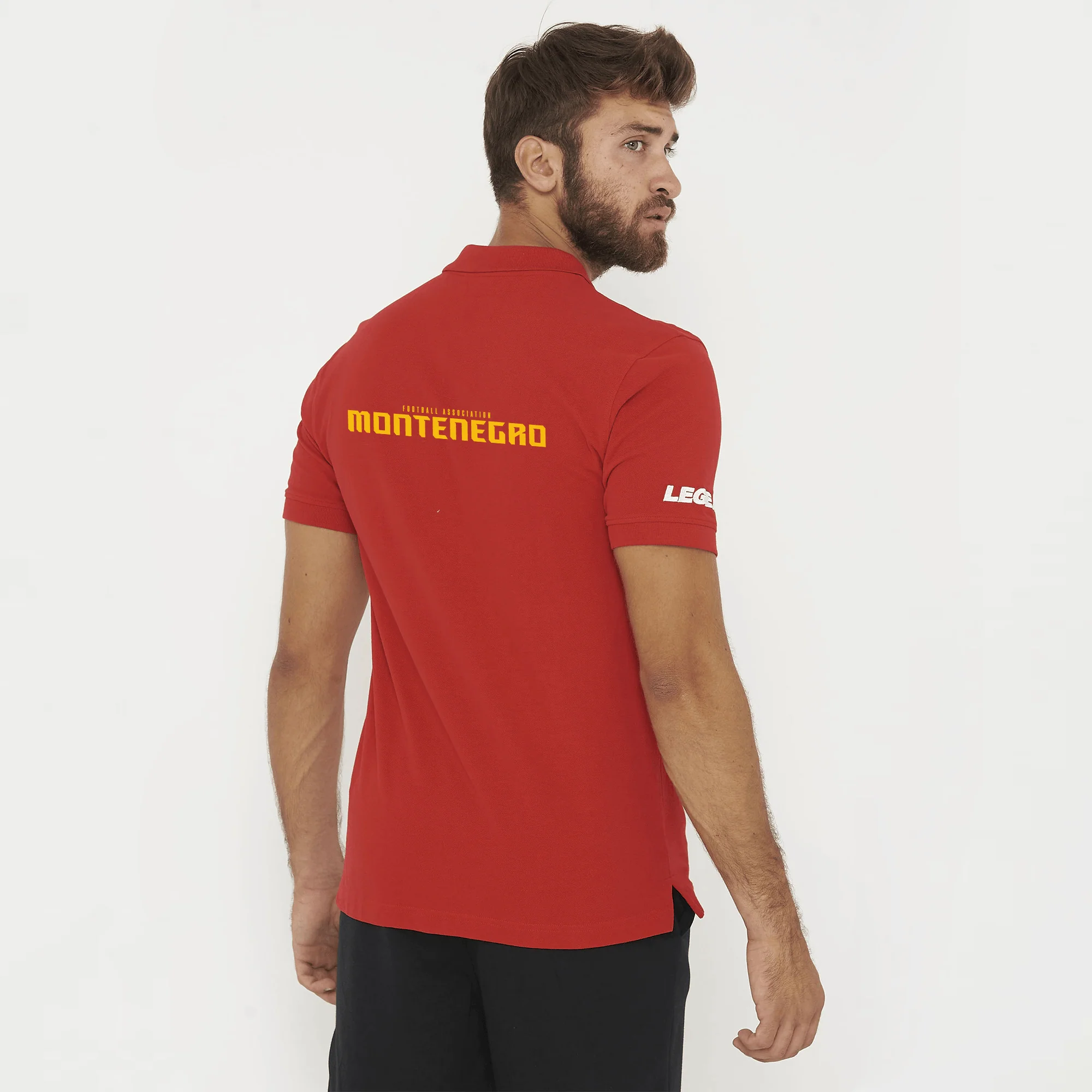 Maglia Polo in cotone rossa - Montenegro - Image 2