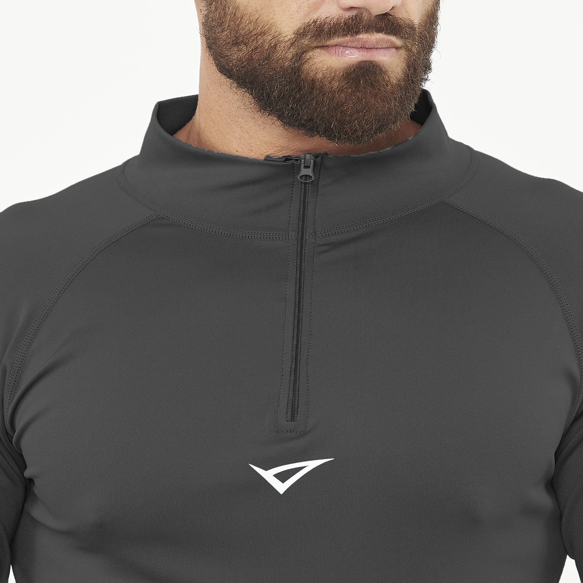 Maglia termica da allenamento con mezza zip Ironboy Turbo - Image 3