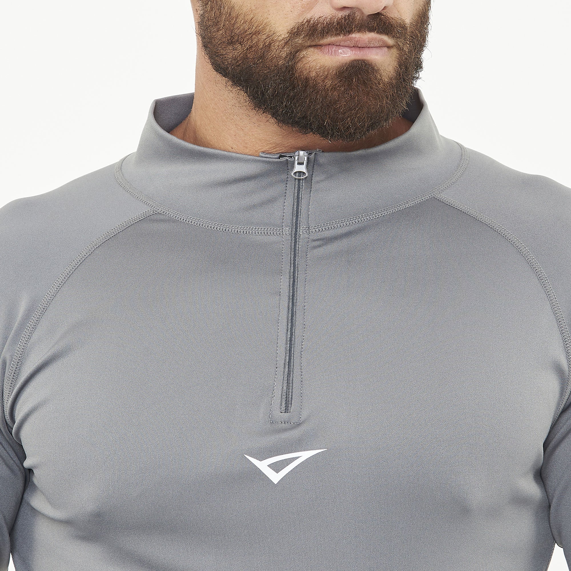 Maglia termica da allenamento con mezza zip Ironboy Turbo - Image 3