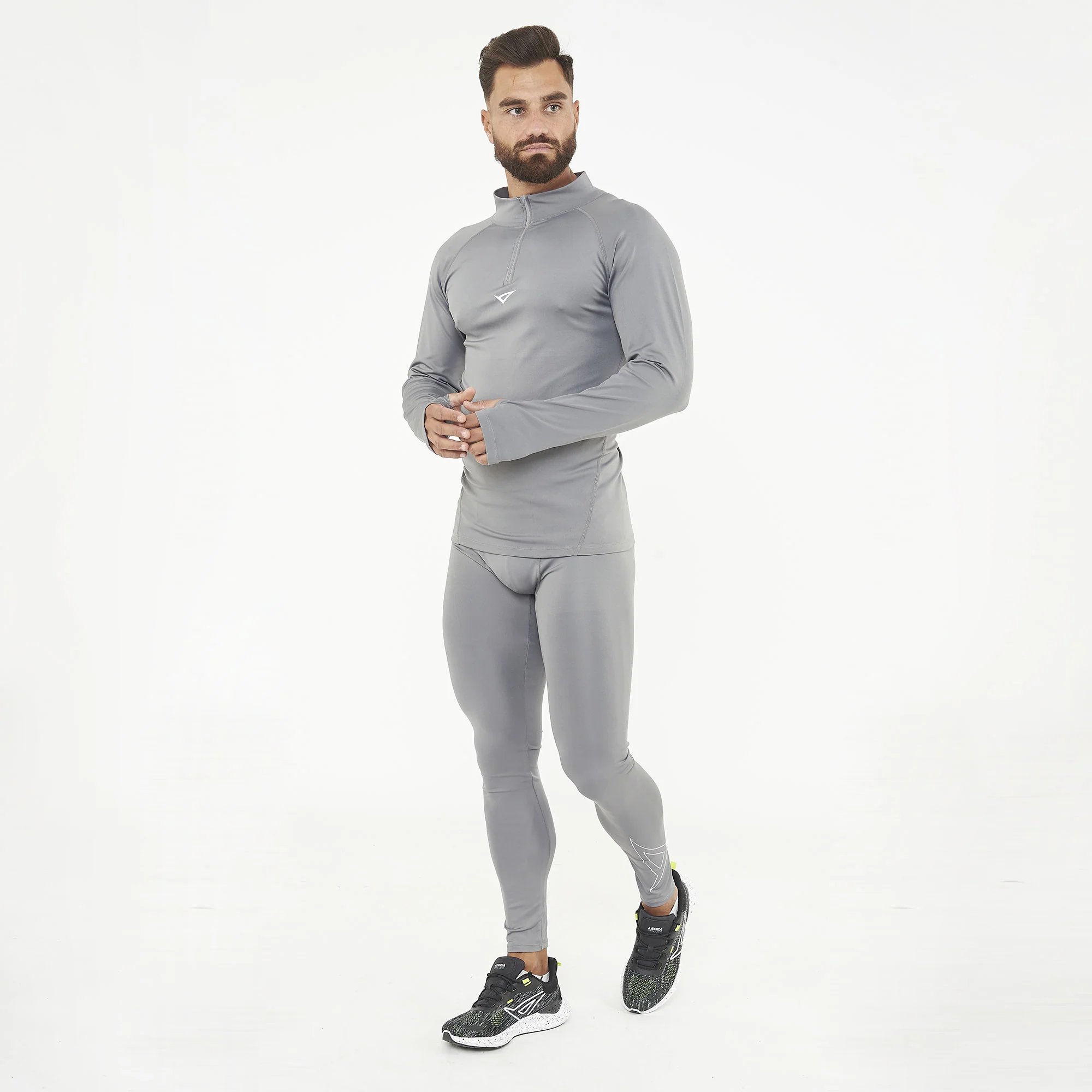 Maglia termica da allenamento con mezza zip Ironboy Turbo - Image 6