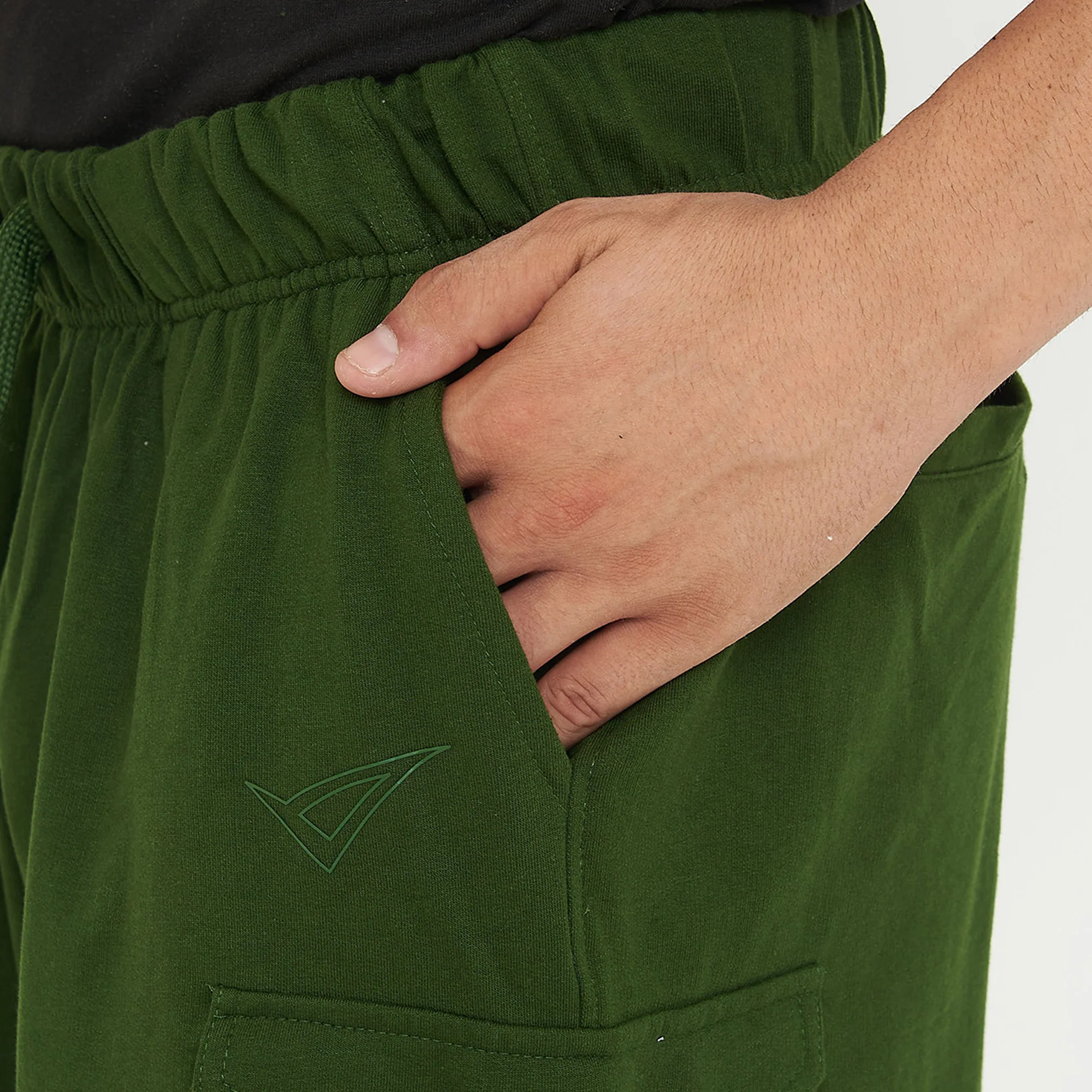 Pantaloncini Cargo in french terry F9 - Image 4