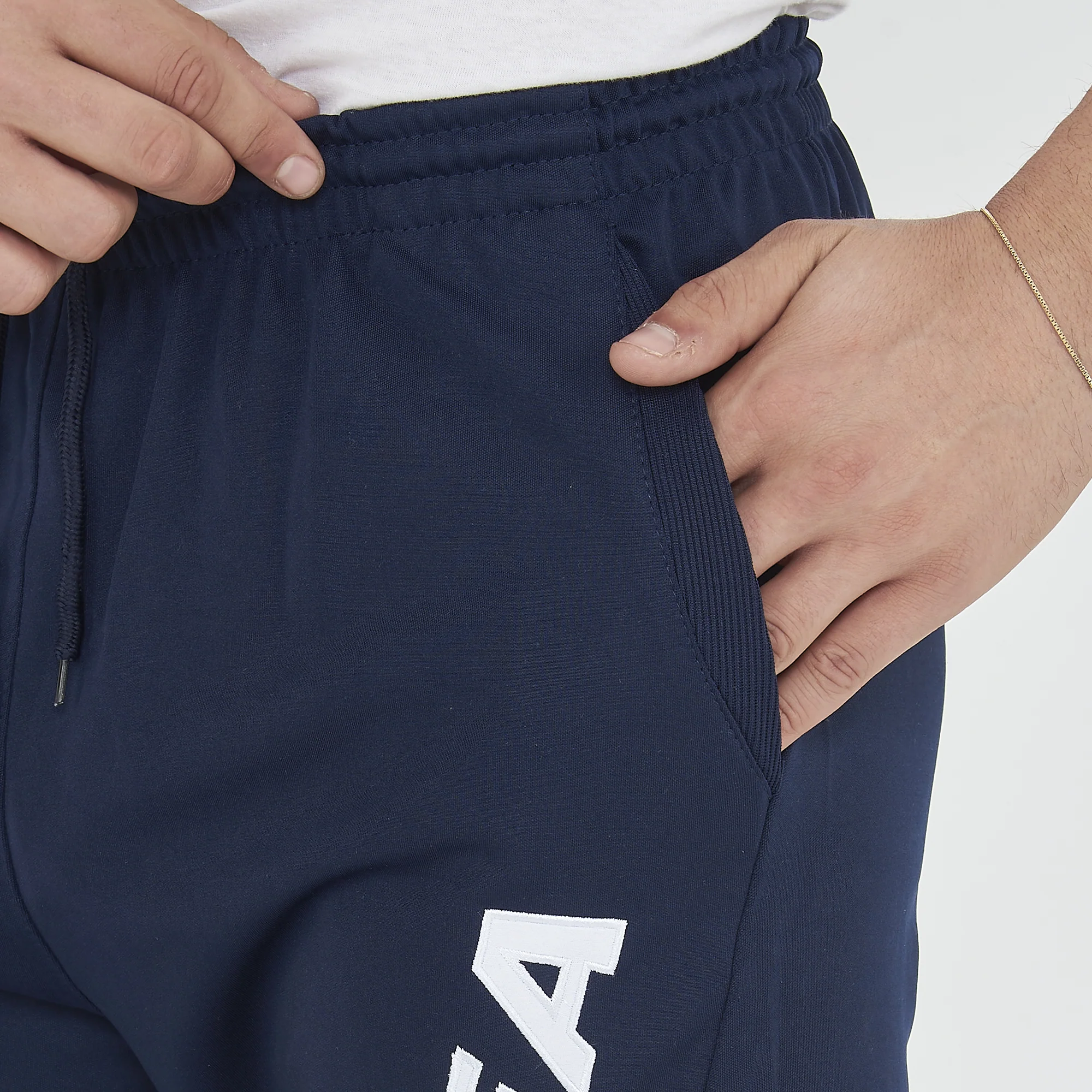 Pantaloni in poliestere con tasche e lacci Osaka - Image 5