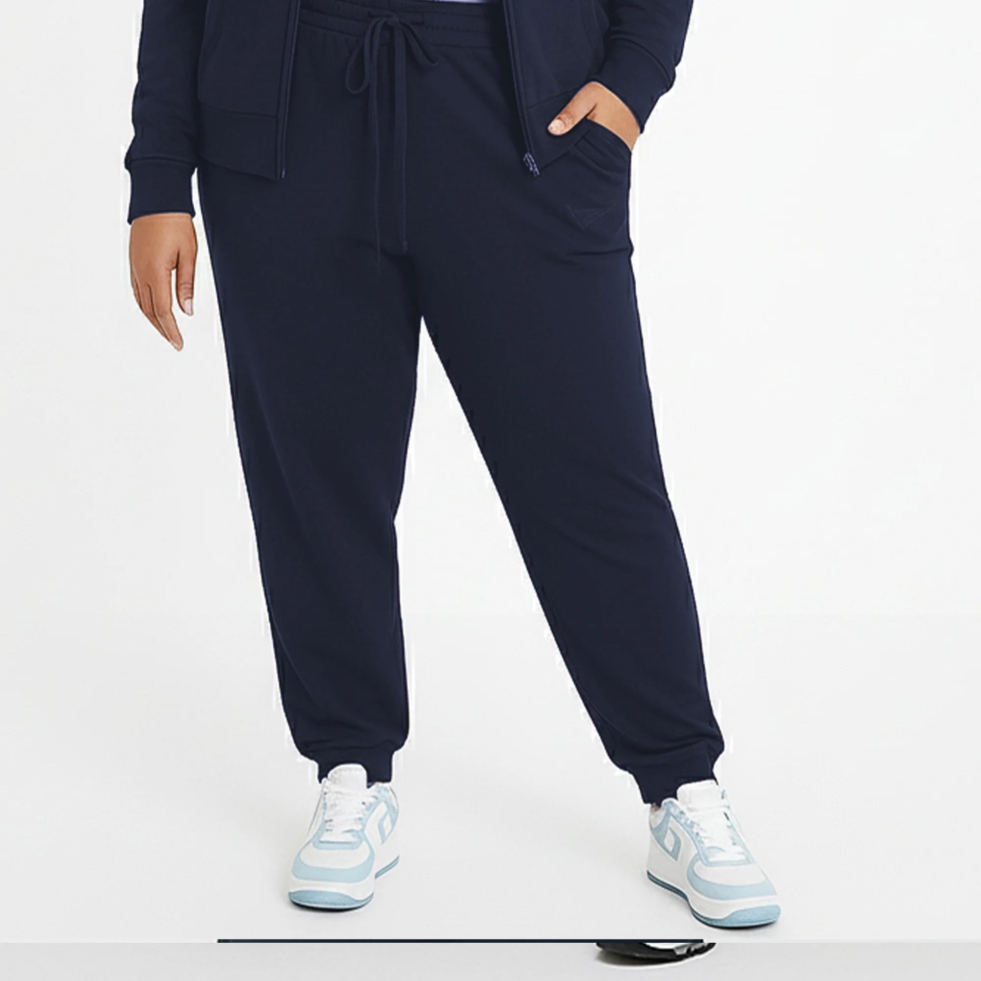 Pantaloni sportivi in cotone Skinny - oversize