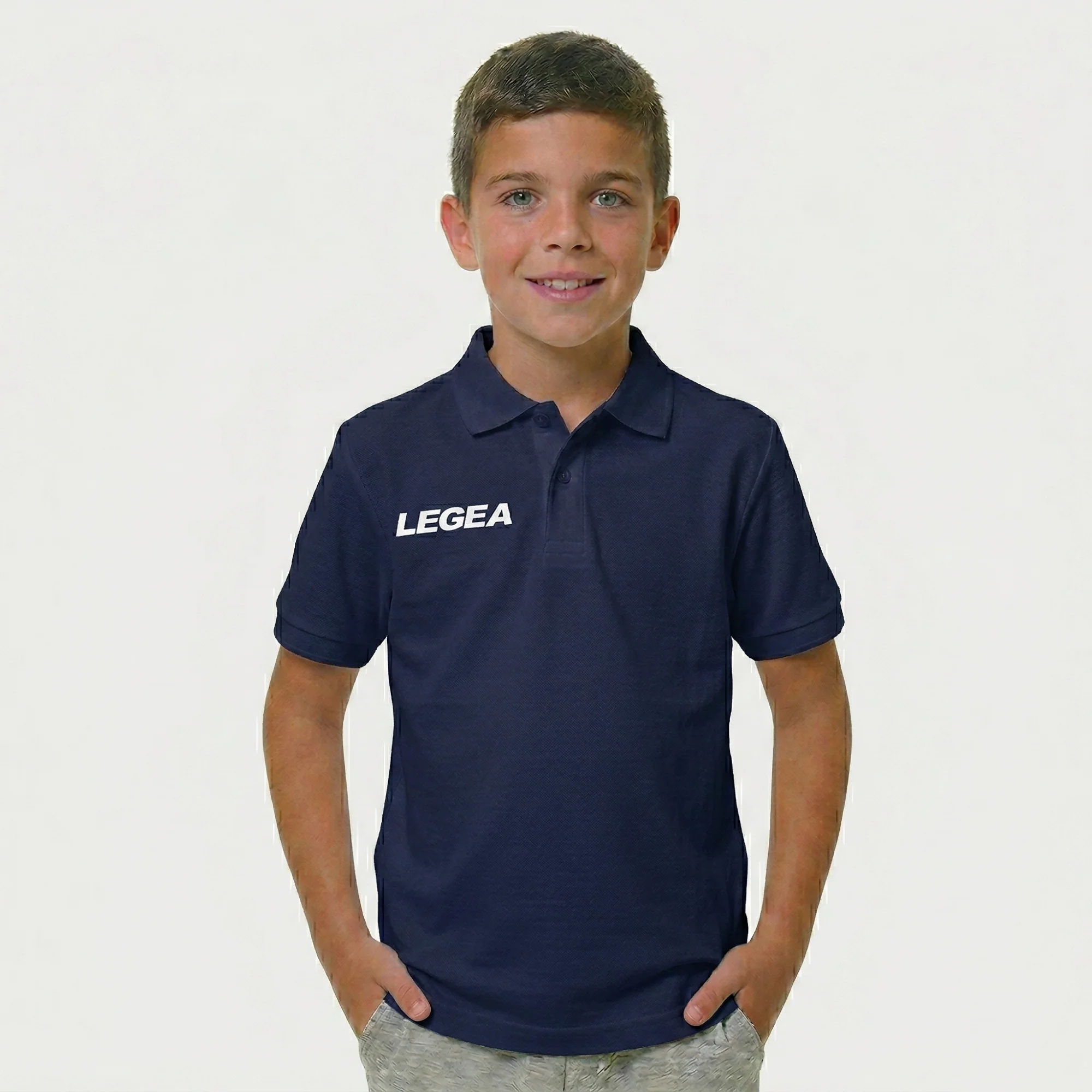 Polo in cotone da bambini a maniche corte Polo Sud Gold - taglie piccole