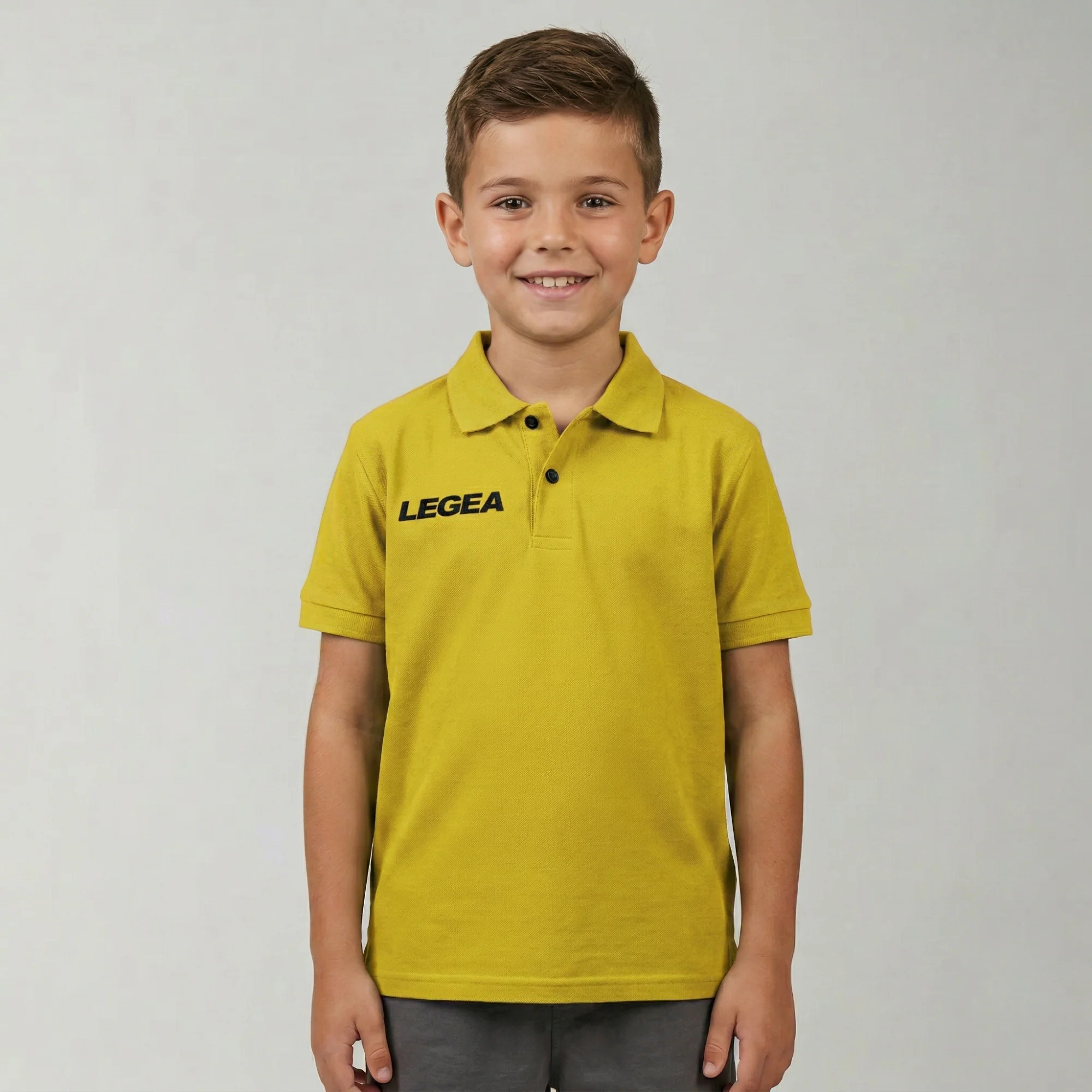 Polo in cotone da bambini a maniche corte Polo Sud Gold - taglie piccole