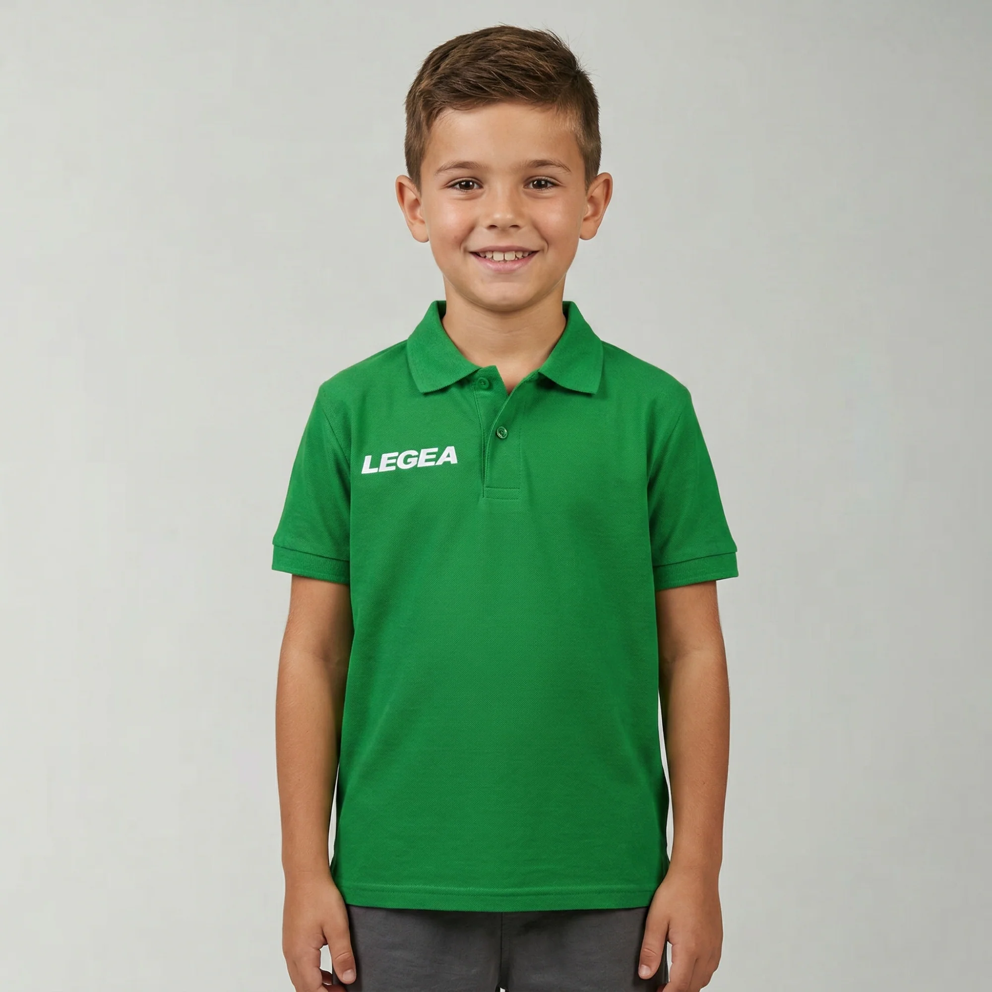 Polo in cotone da bambini a maniche corte Polo Sud Gold - taglie piccole