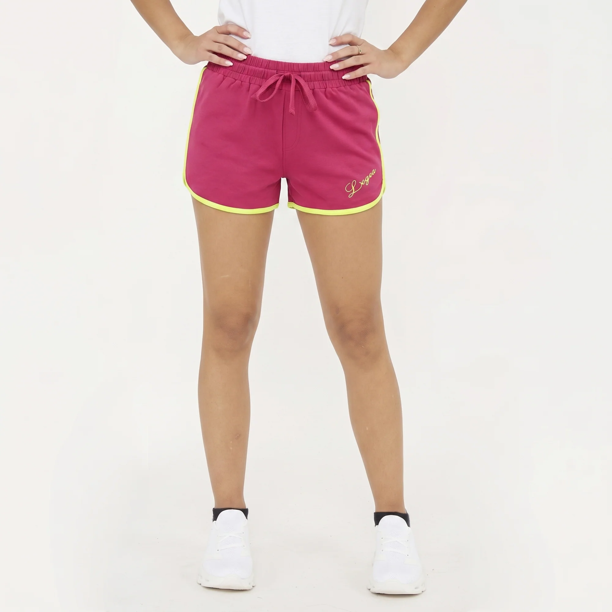 Shorts sportivi da donna in jersey Lineri