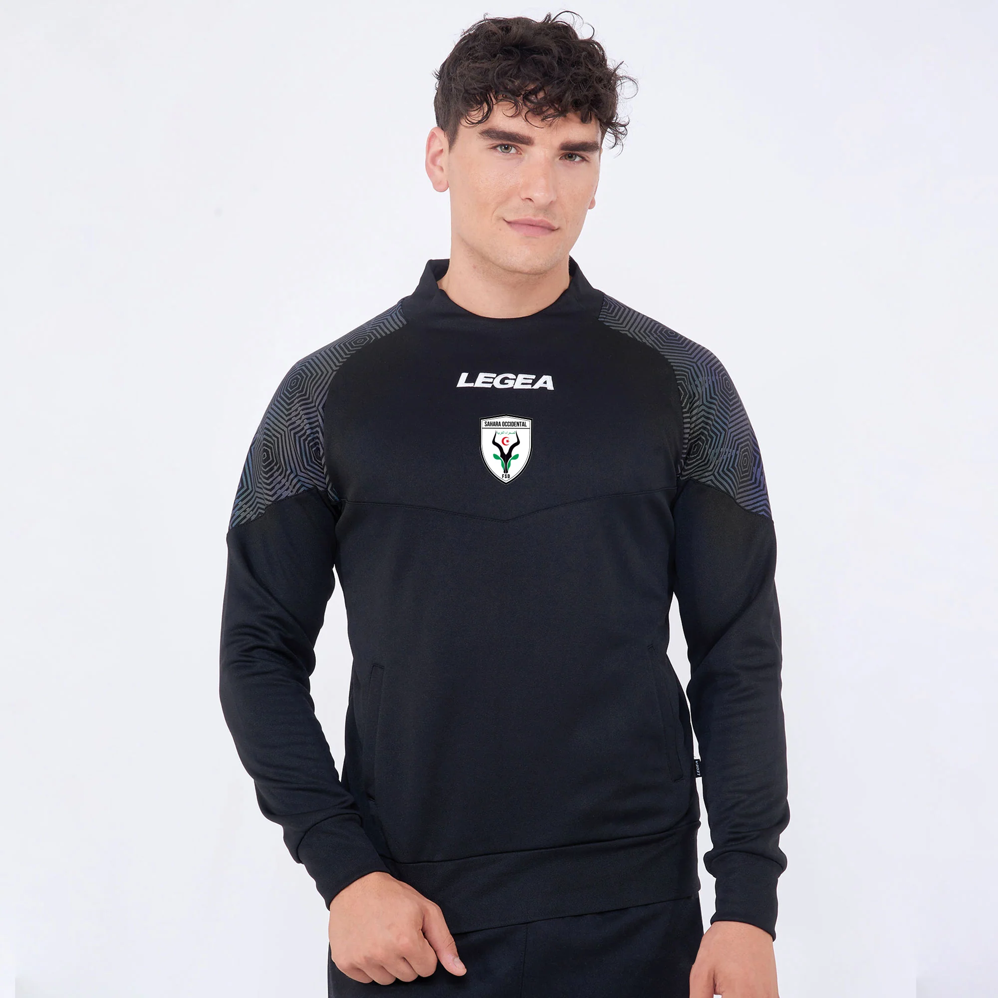 Sudadera de cuello alto con detalles iridiscentes - Saharaui - Image 2
