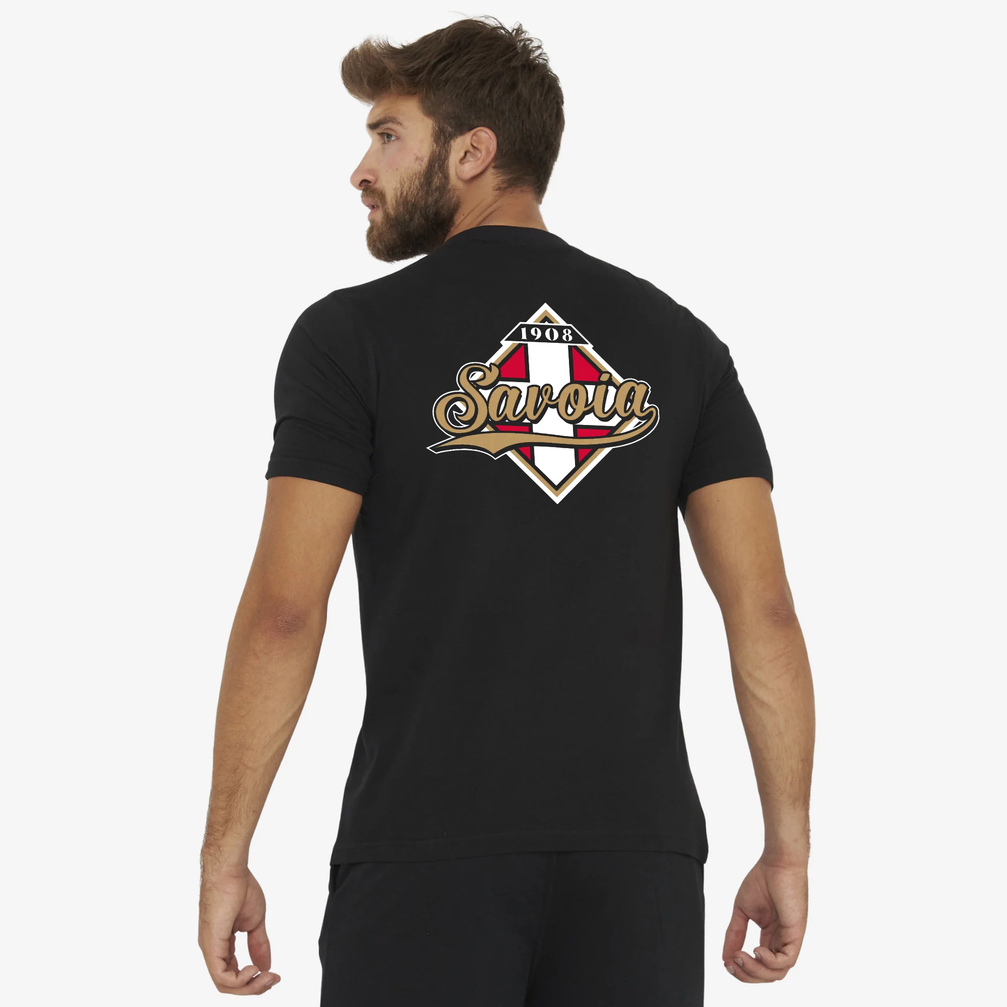 T-shirt Flag nera - Savoia 1908 - Image 2