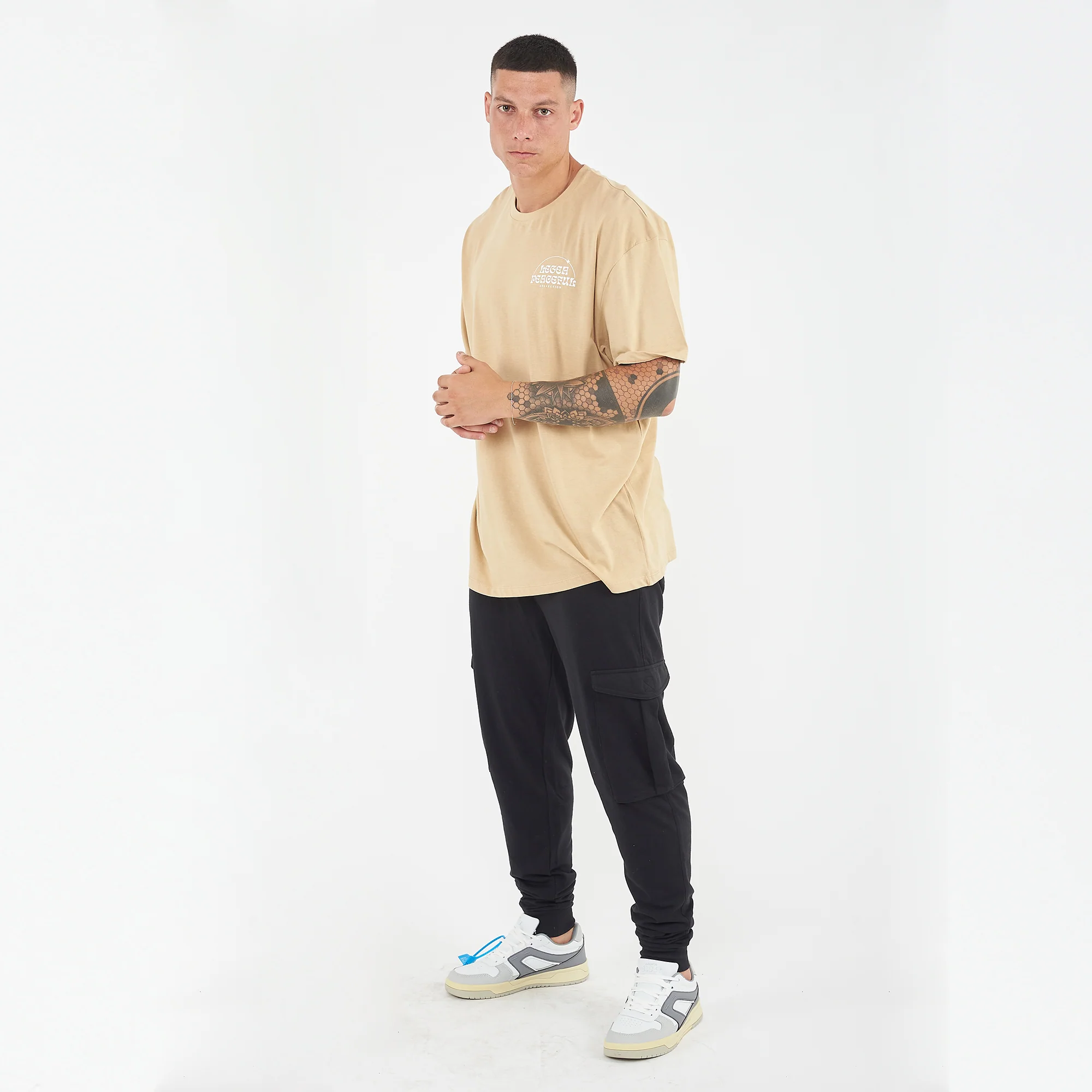 T-shirt in cotone Peaceful - Image 2