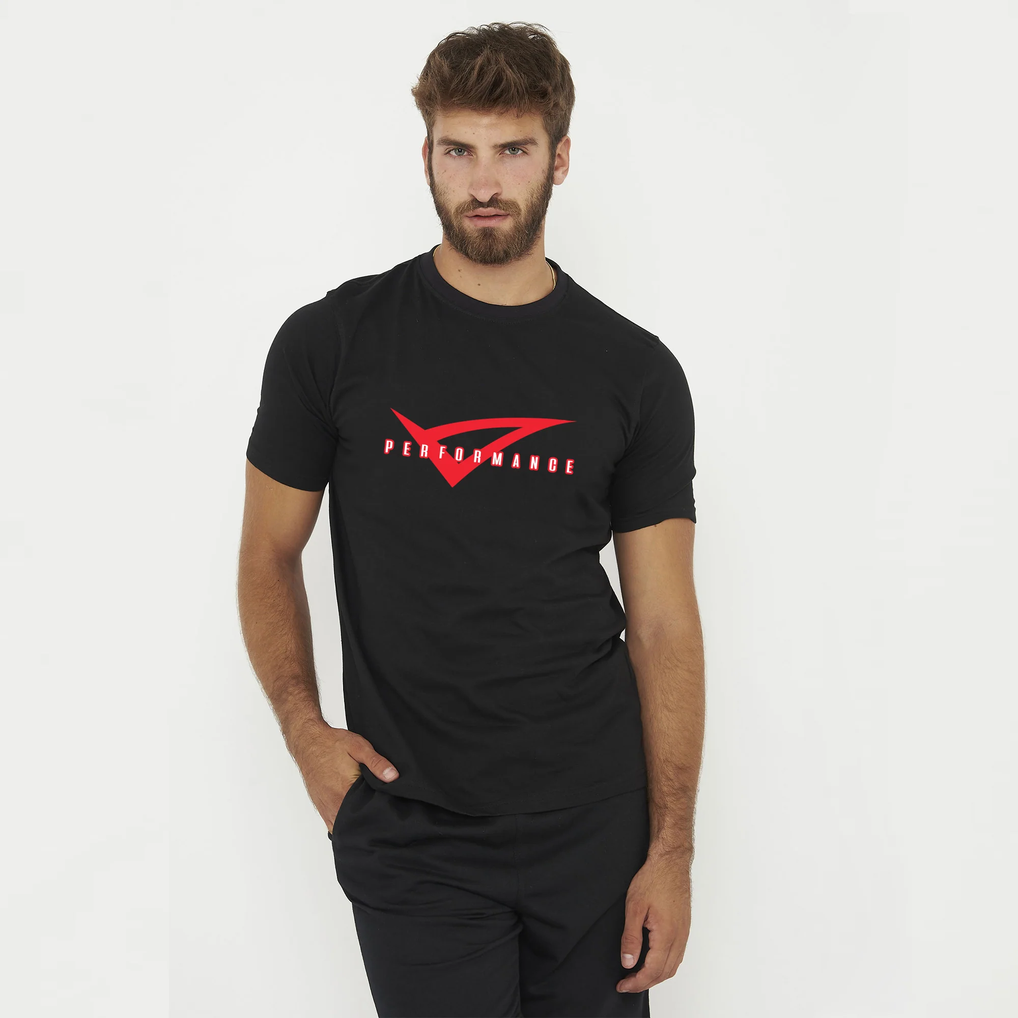 T-shirt in cotone Performance