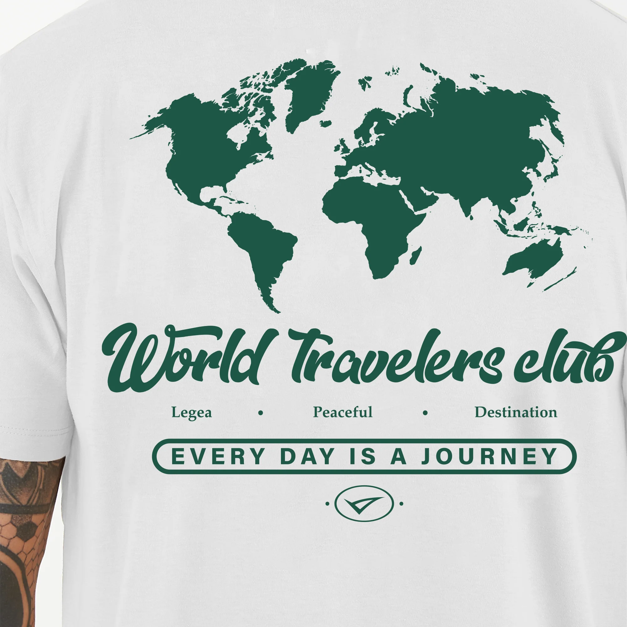 T-shirt in cotone Traveller - Image 4
