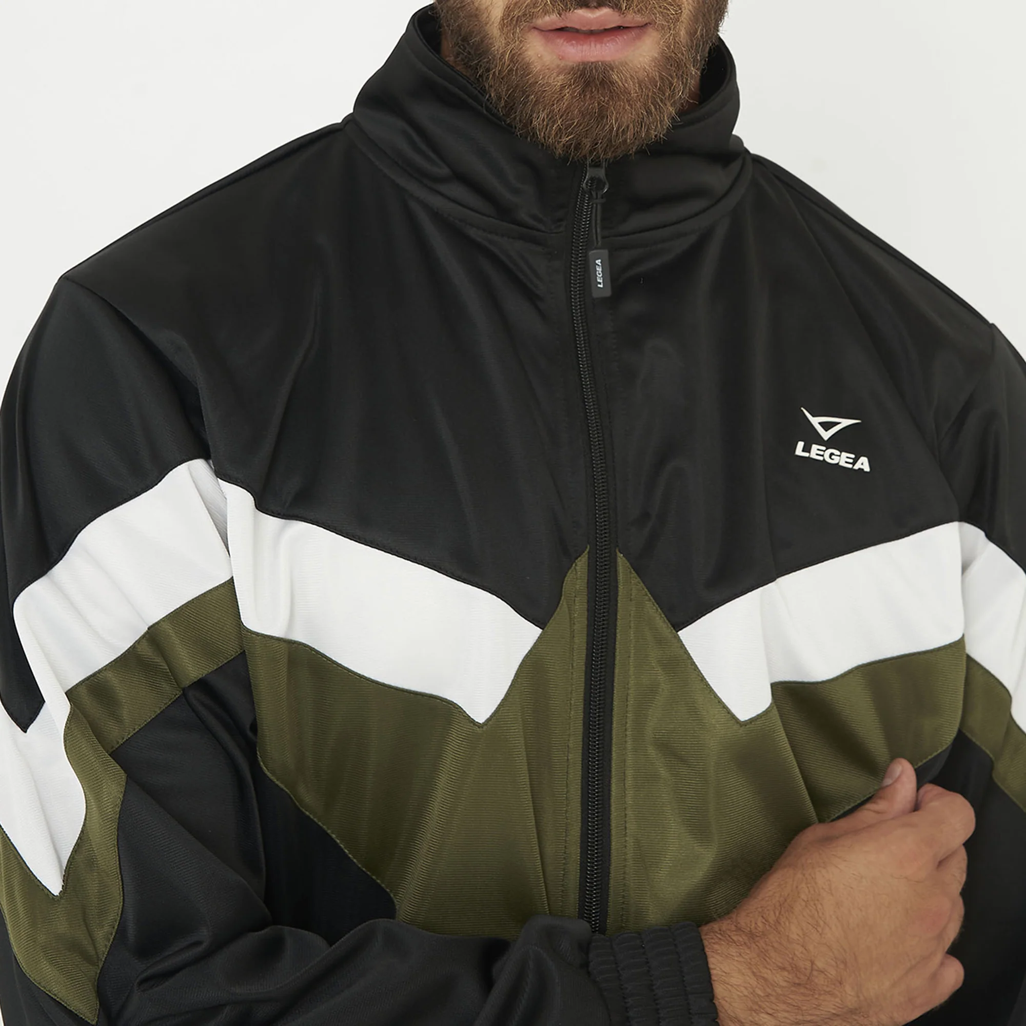 Giacca con zip modello vintage Loose - Image 3